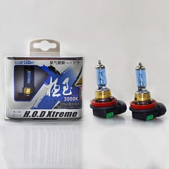 Галогеновая лампочка case TRD Blue Diamond H11 12V 55W 5000k (комп - 2 шт)